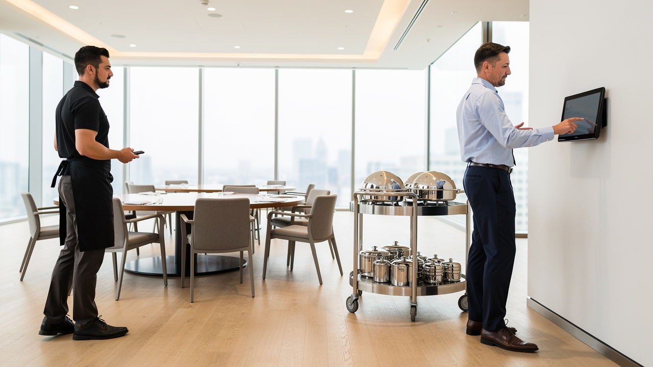 Gestão logística de espaço para evento corporativo